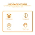 thumbnail image 5 of WEUVEB 1Set Transparent Luggage Case Cover for Dustproof 20 Inches, 5 of 5