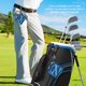 thumbnail image 5 of Toalla De Pelota De Golf Almohadilla de limpieza de golf cuadrada con hebilla Accesorios deportivos impermeables (Azul), 5 of 5