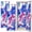 Color 2, variant on 2 Pcs School Locker Magnetic Wallpaper 12" x 36" Cute Ghost Striped Sweater Zebra Print Reusable Removable Locker Accessories Back to School Supplies