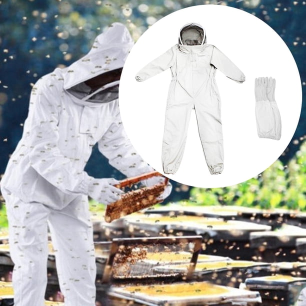 Bee Jacket With Veil XXL Protection Beekeeping Suit Jacket Veil Bee Bee Jacket With Veil XXL Protection Beekeeping Suit Jacket Veil Bee