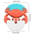 round Coffee Table Mat Universal Cute Pizza Slicer Funny Pizza Cutter
