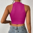 thumbnail image 4 of LSLJS Fashion Women Sleeveless Garment Comfortable Breathable Round-Neck Blouses Tops, Womens Tank Tops, 4 of 5