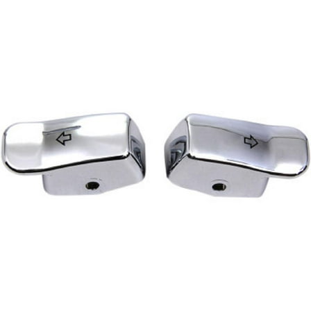 Drag Specialties 2106-0361 Turn Signal Switch Extensions - Chrome