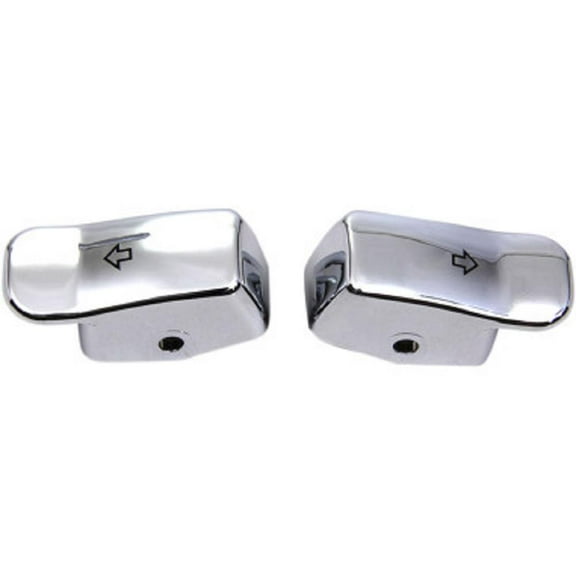 Drag Specialties 2106-0361 Turn Signal Switch Extensions - Chrome