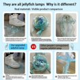 thumbnail image 5 of 1pc Jellyfish Lamp Handmade Lantern Night Light Carrying Lantern Phantom Colorful And Beautiful Tassel New Jellyfish Lamp Outdoor Lantern Hanging Light Courtyard Decorative Light, 5 of 8