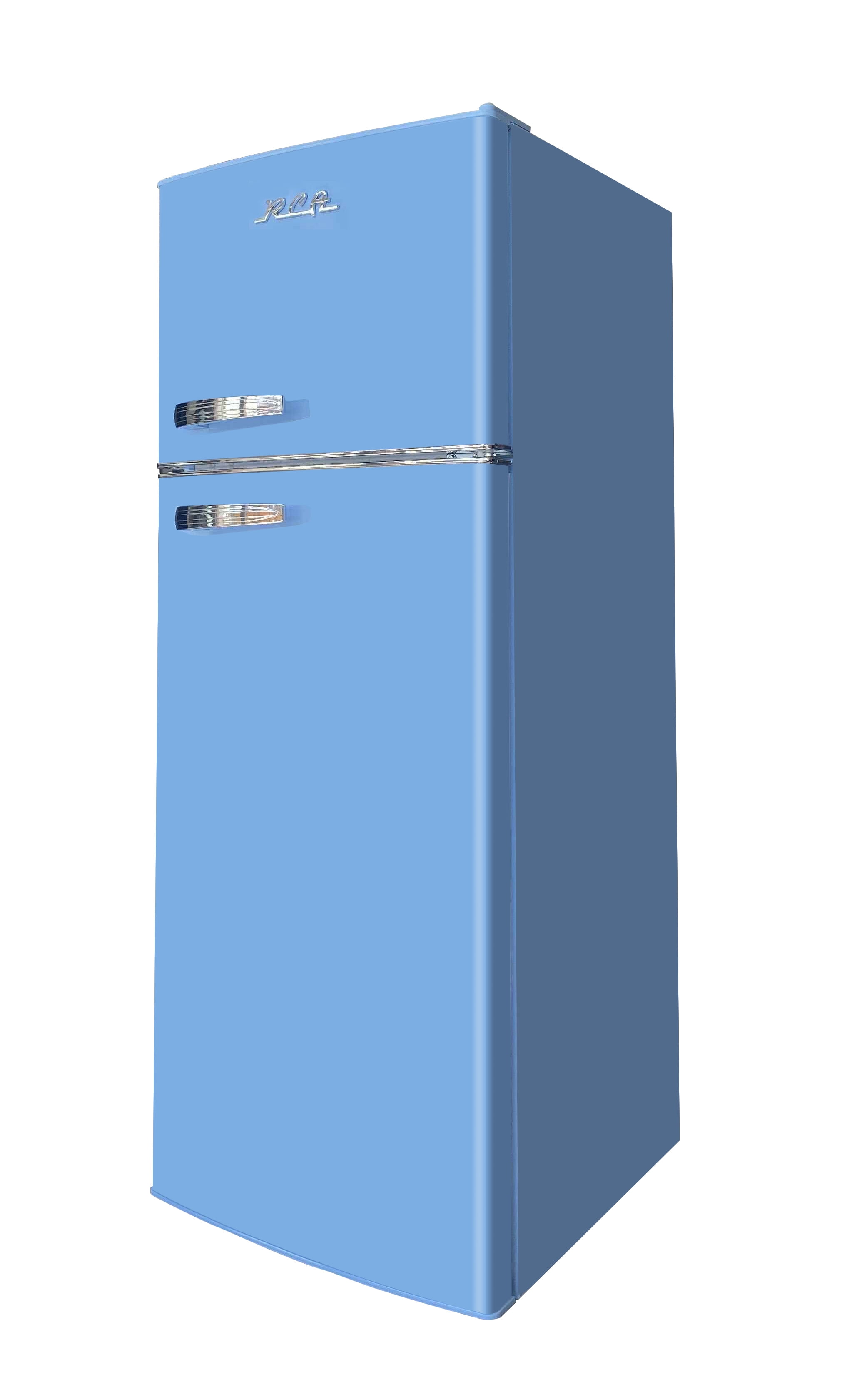 RCA 7.5 Cu. Ft. Retro Top Freezer Refrigerator RFR786, Black