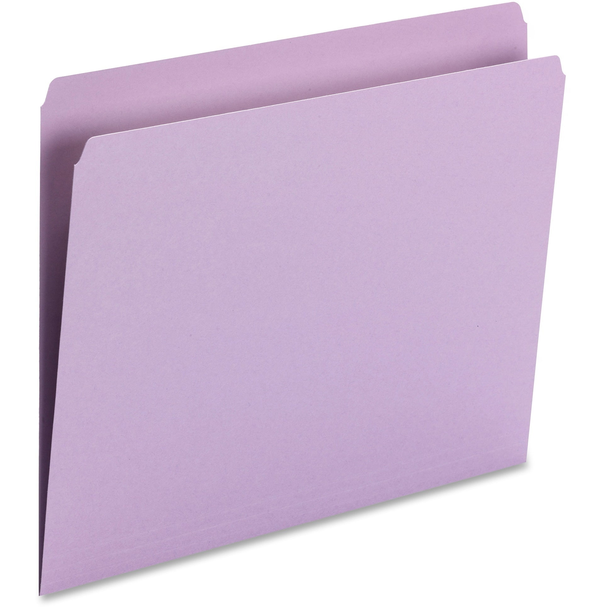 Smead Top Tab Colored Folders, Lavender, 100 / Box (Quantity) Walmart