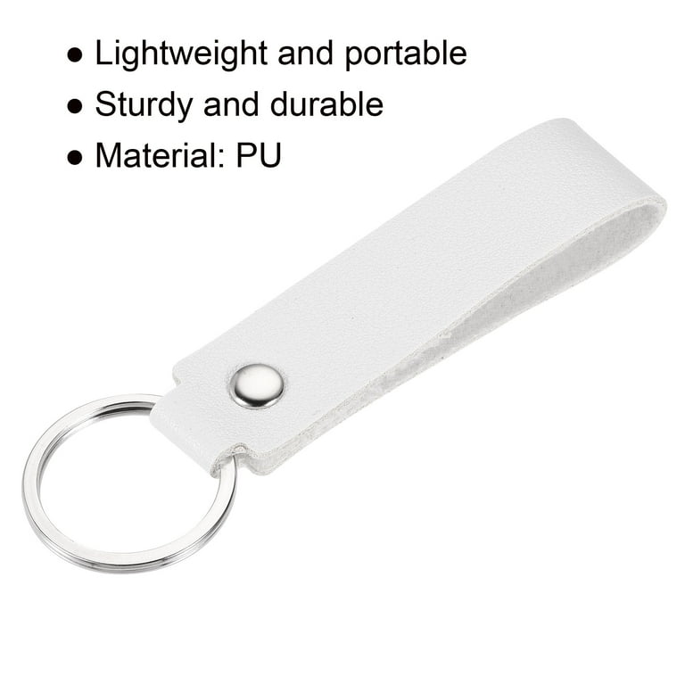 White Key Ring Holder