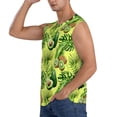 thumbnail image 3 of Balery Kiwi and Avocado Camisetas sin mangas para hombre, absorbe la humedad y protege contra el mal olor.-Medium, 3 of 7