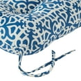 thumbnail image 4 of Greendale Home Fashions Tufted Outdoor 20'' x 20'' Seat Cushion, Set of 2, Indigo, 4 of 9