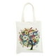 thumbnail image 1 of Yuarrent Bolsa de lona para pintar, bolsa de compras, multicolor, reutilizable, de larga duración, multiusos, para mujer, accesorios para exteriores Artesanía 002-28*35 Yuarrent HA082993-02, 1 of 6