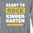 thumbnail image 3 of Instant Message - Ready to Rock Kindergarten Long Sleeve Graphic T-Shirt, 3 of 6