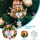 thumbnail image 4 of Adorno colgante de árbol de Navidad Papá Noel Navidad Arte Artesanía Juguete Decoración de ventana Decoración de fiesta, 5 piezas Inevent HA008994-04, 4 of 6