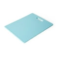 thumbnail image 6 of Farberware 11x14-inch Reversible Plastic Cutting Board with handhole in Aqua Sky, 6 of 9