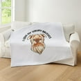 thumbnail image 4 of CafePress - LOVE MY SCRUFFY BRUSSELS Throw Blanket - Soft Fleece Throw Blanket, 50"x60" for All Ages, 4 of 4