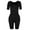 Black, variant on VASLANDA Womens Post Surgery Seamless Bodysuit Body Shaper faja Reductoras High Compression Garment Full Shapewear