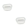 thumbnail image 3 of VONKY 16x Oval Chair Foot Cover Provides Comprehensive Floor Protection Stylish And Easy To Clean Sock Pad For Furniture Leg Transparent 16*34mm 2Set, 3 of 6