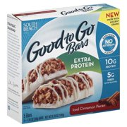 South Beach Diet Bar, 9 Grams of Protein, Iced Cinnamon Pecan, 1.23 Oz, 5 Ct
