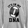 thumbnail image 3 of Instant Message - Its In My DNA Football - Toddler & Youth Long Sleeve Graphic T-Shirt, 3 of 6