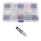 thumbnail image 1 of Cuentas De Piedras Preciosas, Kit De Cuentas De Piedra De Roca De Lava Multicolores Para La Fabricación De Joyas De Pulsera DIY, 1 of 8