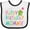 White and Black, variant on Inktastic Happy Birthday Mommy Party Boys or Girls Baby Bib