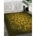 thumbnail image 3 of Ahgly Company Machine Washable Indoor Rectangle Transitional Black Brown Area Rugs, 3' x 5', 3 of 7