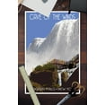 thumbnail image 3 of Niagara Falls, New York, Cave of the Winds Close Up (12x18 Wall Art Poster, Room Decor), 3 of 3