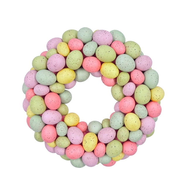 Guirnalda De Huevos De Pascua De 40cm, Decoración Colgante, Suministros Para Fiesta De Pascua Para Entrada