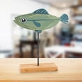 thumbnail image 3 of Adorno de peces lindo Adorno de decoración artesanal de con forma de independiente para decoración de escritorio BLESIY Decoraciones de escritorio, 3 of 7