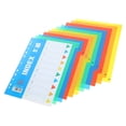 thumbnail image 2 of 1 Set Household Notebook Dividers Office Tab Dividers Convenient Binder Tabs Book Accessory (Number 1-10), 2 of 8