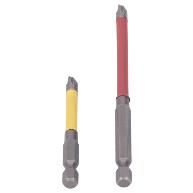 Punta de destornillador hexagonal, 2 piezas Punta de destornillador Cruz Punta de destornillador Herramienta de punta de destornillador Fabricada con cuidado