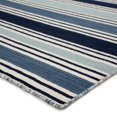 thumbnail image 3 of Jaipur Pura Vida Salada Flat Weave Stripe Pattern Wool Handmade Rug, 3 of 7