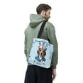 thumbnail image 3 of Just a Certified Nursing Assistant Cna Who Loves Her Beagle All Over Print 3D Canvas Tote Bag Beagles Dog Lover Gifts Idea Reusable Handbag - 00003, 3 of 5