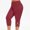 1# Watermelon Red lightning deals of today, variant on Dyegold Capri Leggings For Women Plus Size High Waist Yoga Workout Summer Pants Casual Stretch Tummy Control Cropped Capris