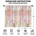 thumbnail image 2 of Blackout Kids Curtains,Pioneer Flower Childrens Insulated Curtains Set Of 2,Bedroom Essentials,Toddler Room Decor 52x84in(132x213cm), 2 of 4