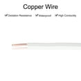 10 Feet Electrical Wire Insulated Solid Copper 10 AWG Hook Up Wire