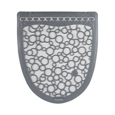 Urinal Mat 2.0, Rubber, 17.5 X 20, Gray/white, 6/carton