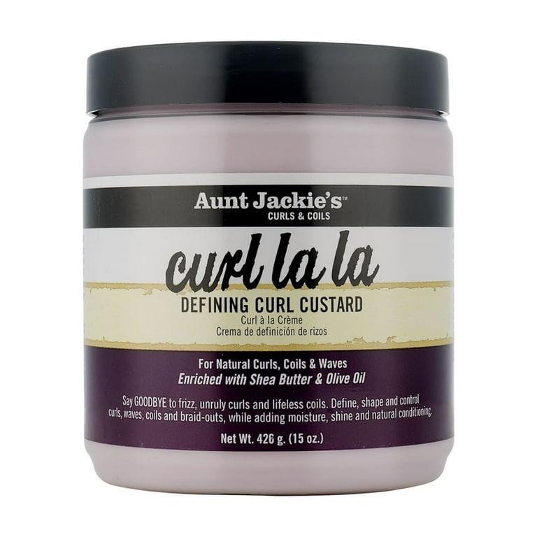 AUNT JACKIE'S Curl La La Defining Curl Custard Cream (15oz) AUNT JACKIE'S Curl La La Defining Curl Custard Cream (15oz)