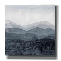 Epic Graffiti 'Blustering Valley II' by Grace Popp, Canvas Wall Glass, 26"x26"