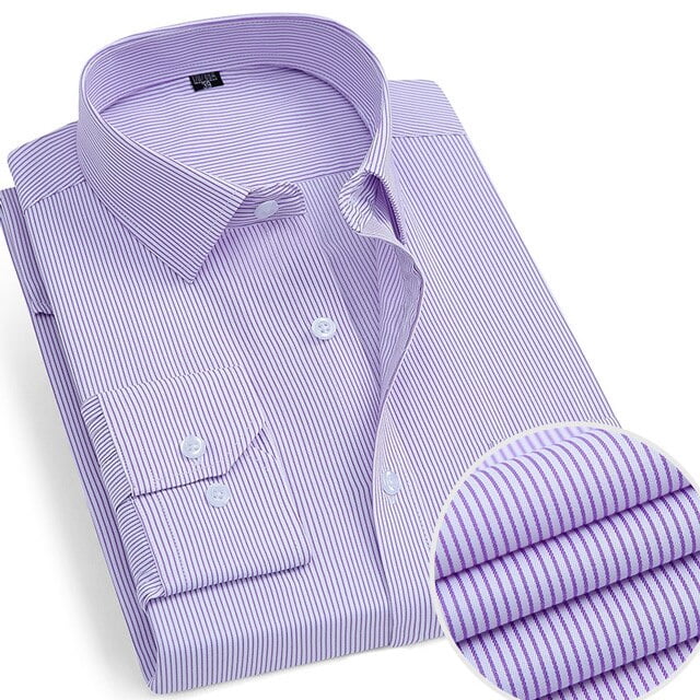 REDHOTYPE Men's Slim Fit Dress Shirt