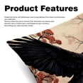 thumbnail image 2 of Crow Velvet Throw Pillow Inserts with Unique Patterns - Set of 2 - 16x16, 18x18, 20x20 inches for Throw Pillow Covers - Various Occasions, 2 of 6