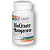 Solaray BioCitrate Manganese 60 Vegetarian Capsules