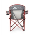 thumbnail image 6 of Ozark Trail Oversized Quad Folding Outdoor Camp Chair - Brilliant Red, 6 of 10
