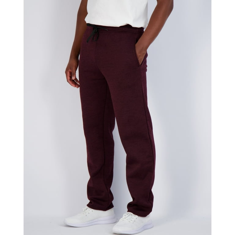 Men's tall hotsell open bottom sweatpants