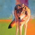 thumbnail image 2 of Chapman, Julie T. 26x26 White Modern Wood Framed Museum Art Print Titled - Wolf Study III, 2 of 4
