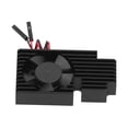 thumbnail image 4 of Disipador de calor Ticfox Aleación de aluminio negro para Raspberry Pi, 4 of 12