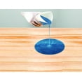 thumbnail image 6 of Varathane 370905 Super Glaze Pour-On High Gloss Epoxy, Quart, Metallic Blue, 6 of 7