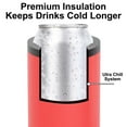 thumbnail image 2 of Double Tactical Can Insulated Holder, Stackable Beverage Can Cover with Quick Slide Mechanism for 12oz Beverage Cans, Ergonomic Grip for & Soda Cans, 2 of 8