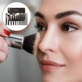 thumbnail image 2 of 15-Piece Rose Gold Makeup Brush Set with Beauty Bag - Professional Cosmetic Brushes for Flawless Application & Makeup Artistry, 2 of 4