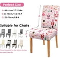 thumbnail image 5 of Christmas Chair Covers Set of 4, Nutcracker Chairs Slipcover for Dining Room, Removable Washable Breathable Cover in The Kitchen Restaurant Holiday Decor, 5 of 6